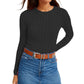 Hooked Up By IOT Junior's Pointelle Sweater Black Size Small