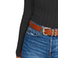 Hooked Up By IOT Junior's Pointelle Sweater Black Size Small