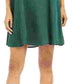 Robbie Bee Women's Sleeveless Cowl Neck Above The Knee Fit Flare Evening Dress Green Size 6 Petite