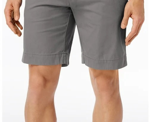 Tommy Hilfiger Men's Th Flex Stretch 9 Shorts Grey Size 35