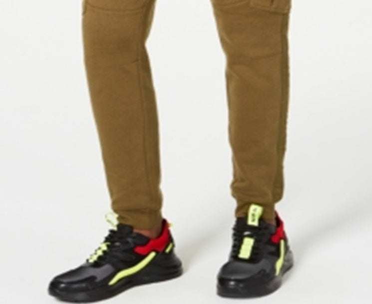 INC International Concepts Men's Comfy Cozy Jogger Pants Green Size X-Large