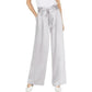 INC International Concepts Women's Wide Leg Pants Silver   Size 4