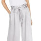 INC International Concepts Women's Wide Leg Pants Silver   Size 4