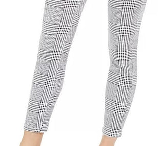 Indigo Rein Juniors' Houndstooth Ankle Jeans Black Size 11