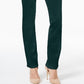 Charter Club Women's Lexington Straight-Leg Jeans Green Size 14 S