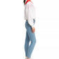 Levi's Women's 710 Striped Super Skinny Jeans Blue Size 31x30