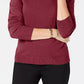 Karen Scott Women's Turtleneck Sweater Red Size Small