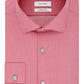 Calvin Klein Men's Slim Fit Dress Shirt Red Size L