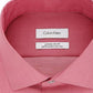 Calvin Klein Men's Slim Fit Dress Shirt Red Size L