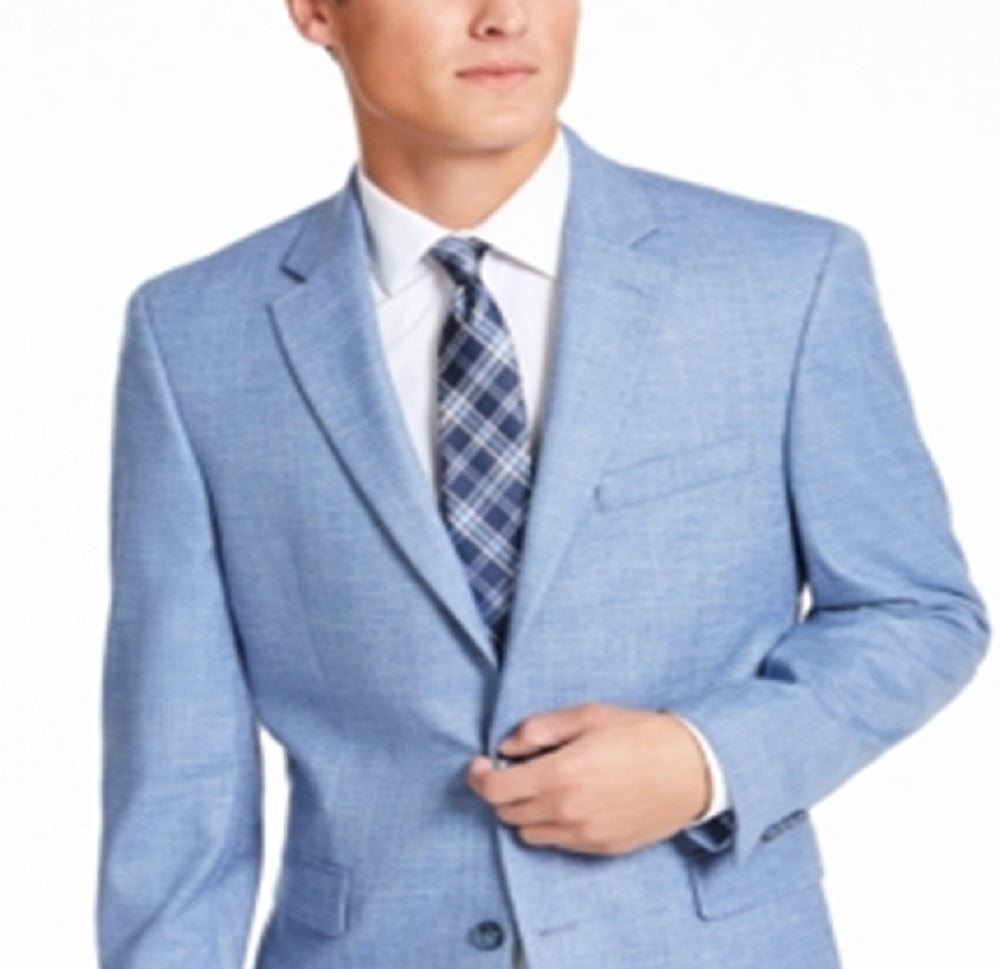 Tommy Hilfiger Men's Modern Fit Thflex Stretch Sport Coats Blue Size 42