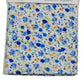 Bar III Men's Floral Cotton Pocket Square Blue Size Regular