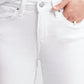 Levi's Women's Classic Modern Mid Rise Skinny Ankle Jeans White Size 18