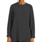 Alfani Women's Button Down Tunic Top Black Size Large