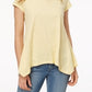 Style & Co Women's Golf Shirt 5 Iron Performance Polo Yellow Size Large