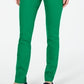 Charter Club Women's Chelsea Stretch Twill Skinny Pants Green Size 14 Petite