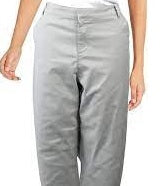 Style & Co Women's Chino Capri Pants Grey Size 12
