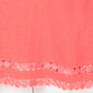 Charter Club Women's Cotton Circle Trim T-Shirt Red Size Small