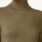 JM Collection Women's Petite Turtleneck Sweater Brown Size Petite Medium