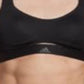 adidas Women's Stronger for It Soft Sports Bra Black Size 34 C