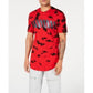 INC International Concepts Men's Tie Dye Plus T-Shirt Red/White Size XXX-Large