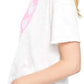 Free People Women's Woodstock Clarity Cotton Blend Tee White Size Large