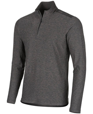 Ideology Men's Gray Heather Long Sleeve Turtle Neck Quarter-Zip Sweater Grey Size XX-Large