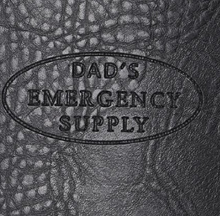 Perry Ellis Men's Emergency Supply Pocket Stainless Steel Flask Black Size Regular