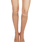 Hanes Women's Silk Reflections Knee Hi Travel Buff Brown One Size
