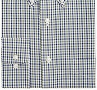 Clubroom Men's Casual Button Down Green Size 34-35