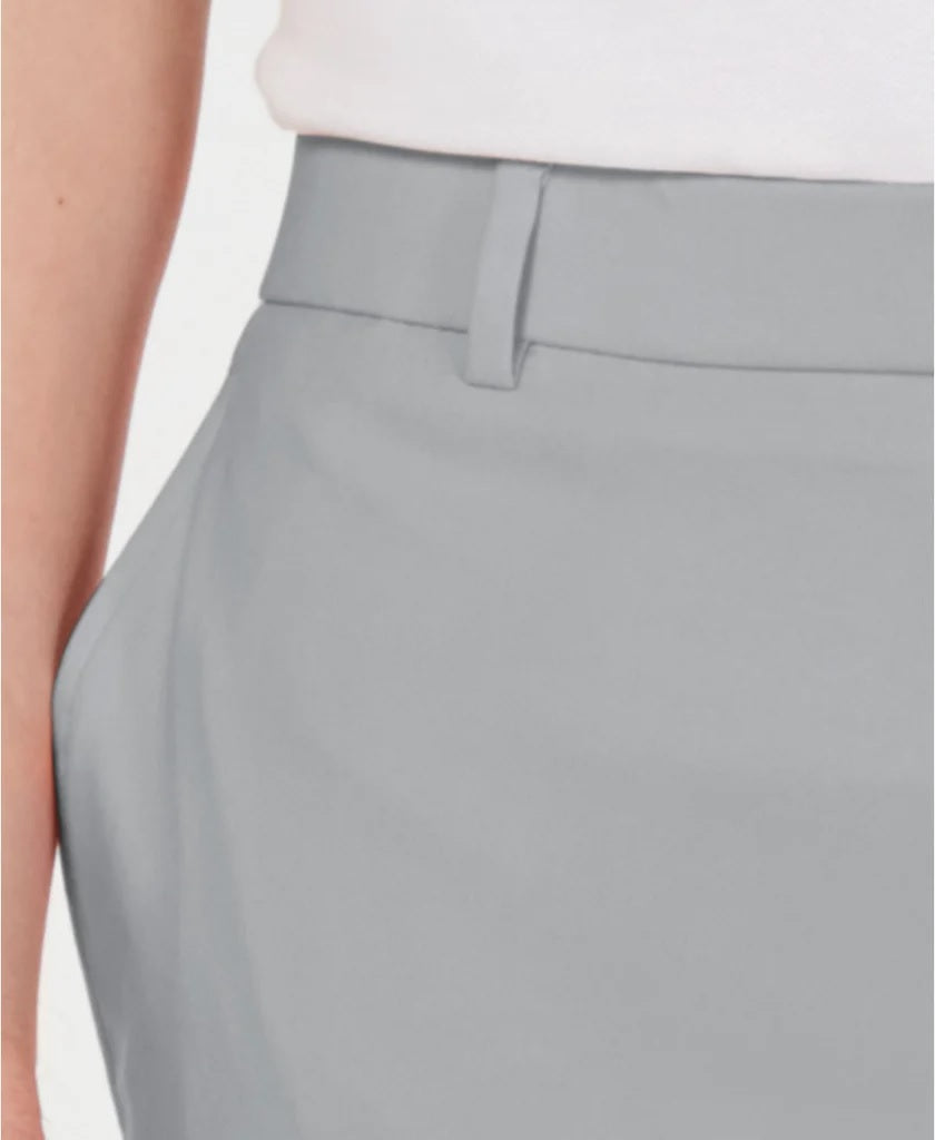 Tommy Hilfiger Men's Modern Fit Th Flex Stretch Comfort Solid Performance Pants Gray Size 34W