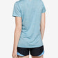 Under Armour Women's Tech Twist Vneck Blue Size Large