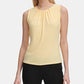 Calvin Klein Women's Plus Pleated Top Yellow Size 3X