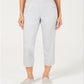 Style & Co Women's Pull on Utility Capris Gray Size Small