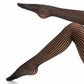 DKNY Women's Net Tights Black Size M