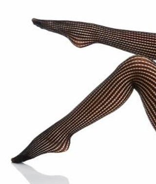 DKNY Women's Net Tights Black Size M