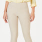 Charter Club Women's Chelsea Pull On Tummy Control Capris Beige Size 14