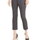 INC International Concepts Women's Heathered Offic Cropped Pants Grey Size 0