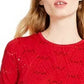 Michael Kors Women's Sequin Textured Dress Red Size X-Large