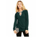 INC International Concepts Women's Chain Neck Sweater Green Size Medium