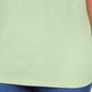 Karen Scott Women's Cotton Scalloped Neck T-Shirt Green  Size Medium