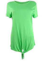 INC International Concepts Women's Tie Front Top Green Size Petite Small