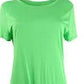 INC International Concepts Women's Tie Front Top Green Size Petite Small