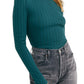 Free People Women's Party Top Green Size Small