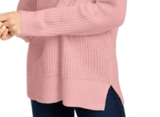 Pink Rose Junior's Chenille Sweater Purple Size Medium