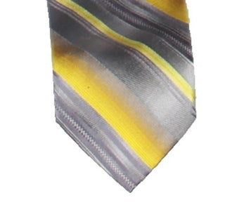 Van Heusen Men's Alder Silk Business Neck Tie Gray Size One Size