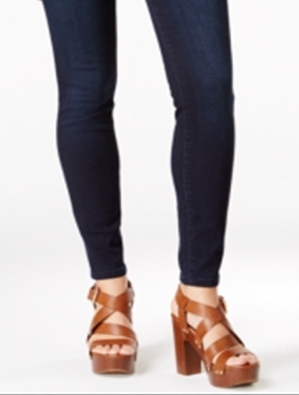 Jessica Simpson Women's Kiss Me Super Skinny Jean Blue Size 28