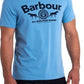 Barbour Men's Max Logo Graphic T-Shirt Blue  Size Medium