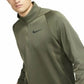 Nike Men's Therma Quarter Zip Training Top Green  Size Small