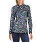 Ralph Lauren Women's Floral Long Sleeve Button-Down Top Black Size Small