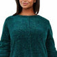 Style & Co Women's Chenille Sweater Green Size PXL